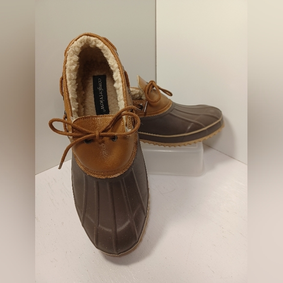 NEW Comfort View Boots Shoes STORM #05880 Brown All Weather Shoes Women's 11 M - Picture 2 of 4